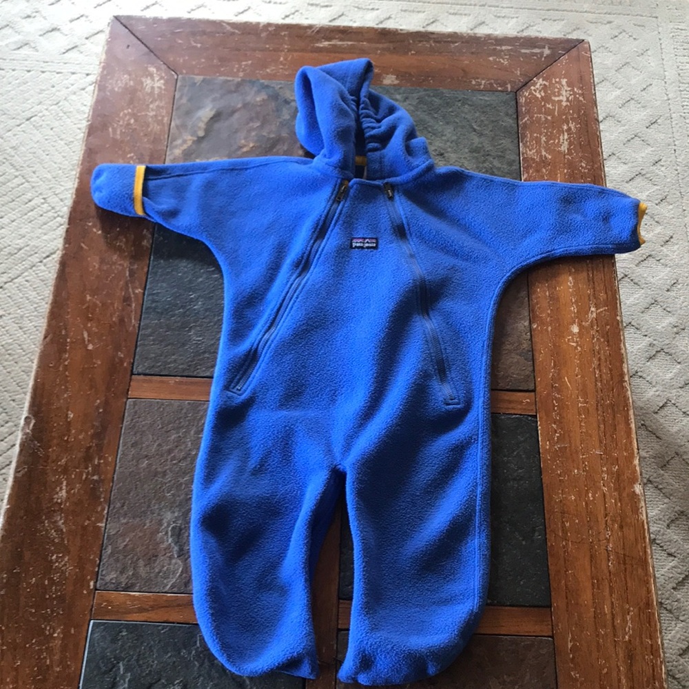 COPY - Patagonia 12m fleece bunting suit